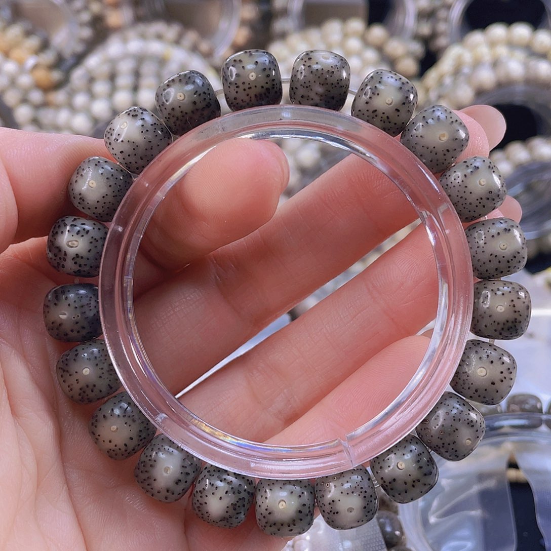 星月菩提手串拾*黑冰10.5