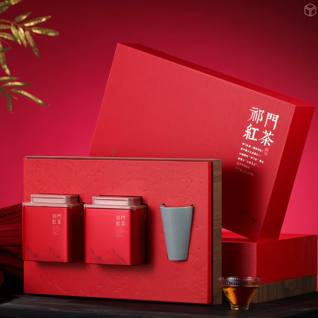 【早春手工金针礼盒半斤装】红茶历口牯牛降甜润花果蜜香送礼高货