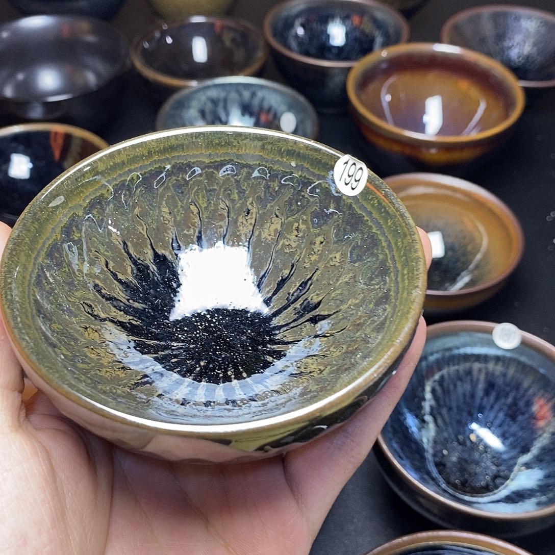 游***士茶盏199建窑建盏主人杯