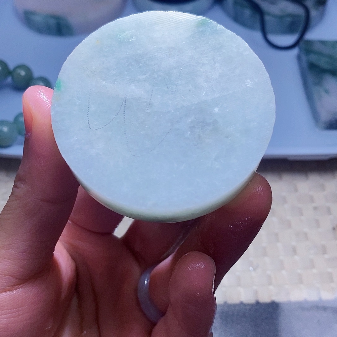 翡翠未镶嵌颈饰888