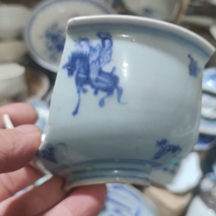陶瓷手工茶杯摆件