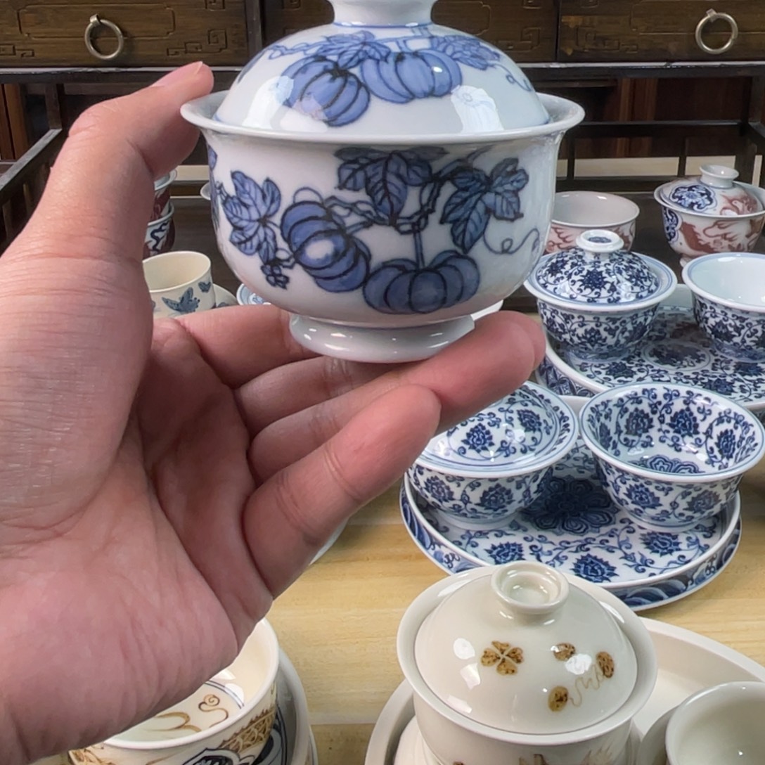 景德镇手工手绘茶具