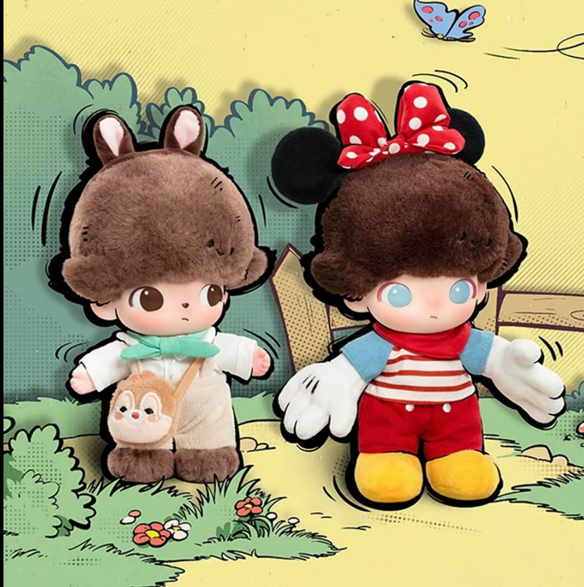 【散盒代拆】D I M O O 迪 斯 尼搪胶系列盲盒