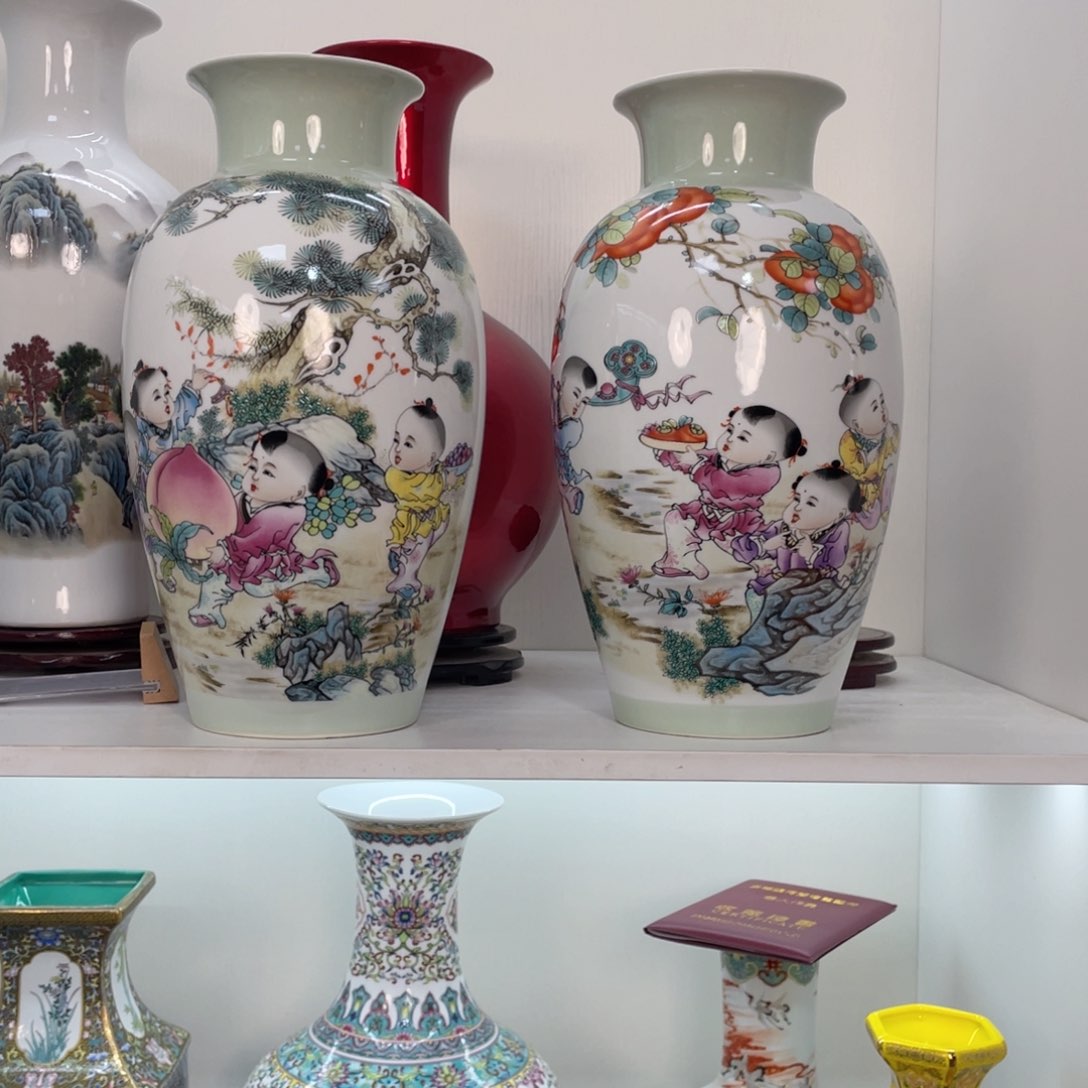 摆件景德镇陶瓷现代工艺品摆件