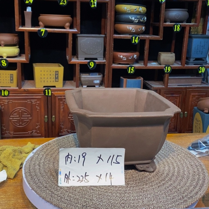 紫砂花盆紫砂紫砂