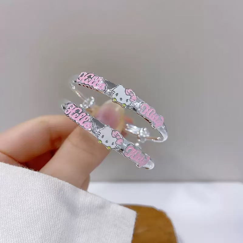 足银手镯 kt猫儿童精品手镯A920