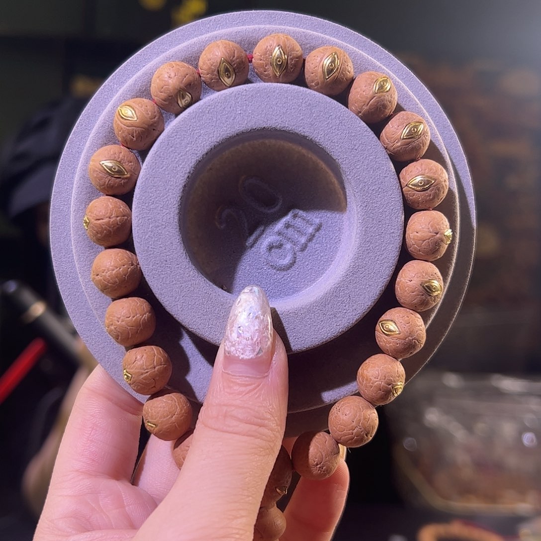 手串凤眼菩提12单舱镶嵌