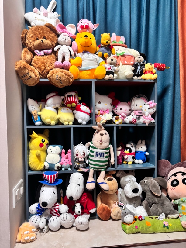 直播间链接中古毛绒玩具玩偶，默认瑕疵不退不换