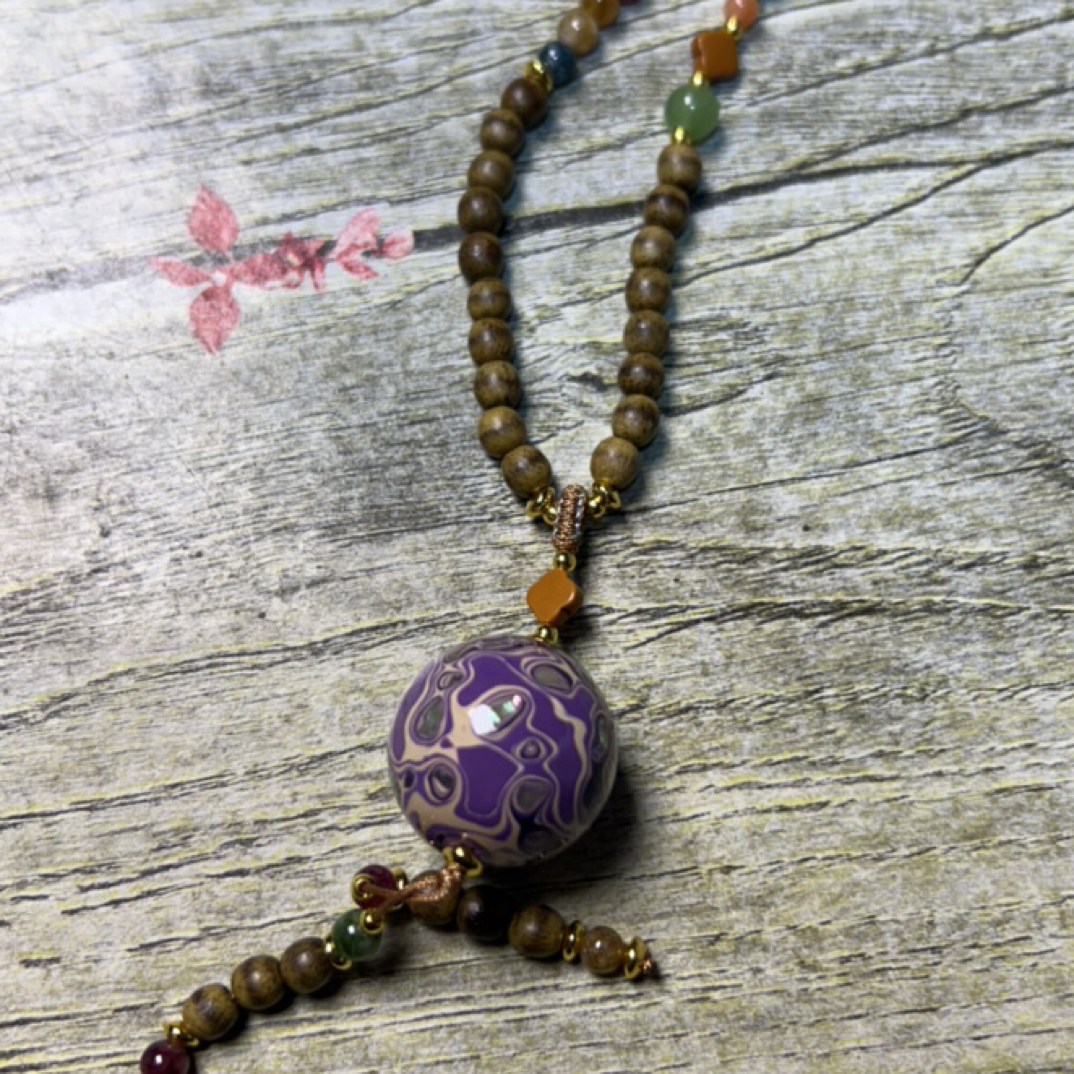 32 福来精选文玩沉香木作手串