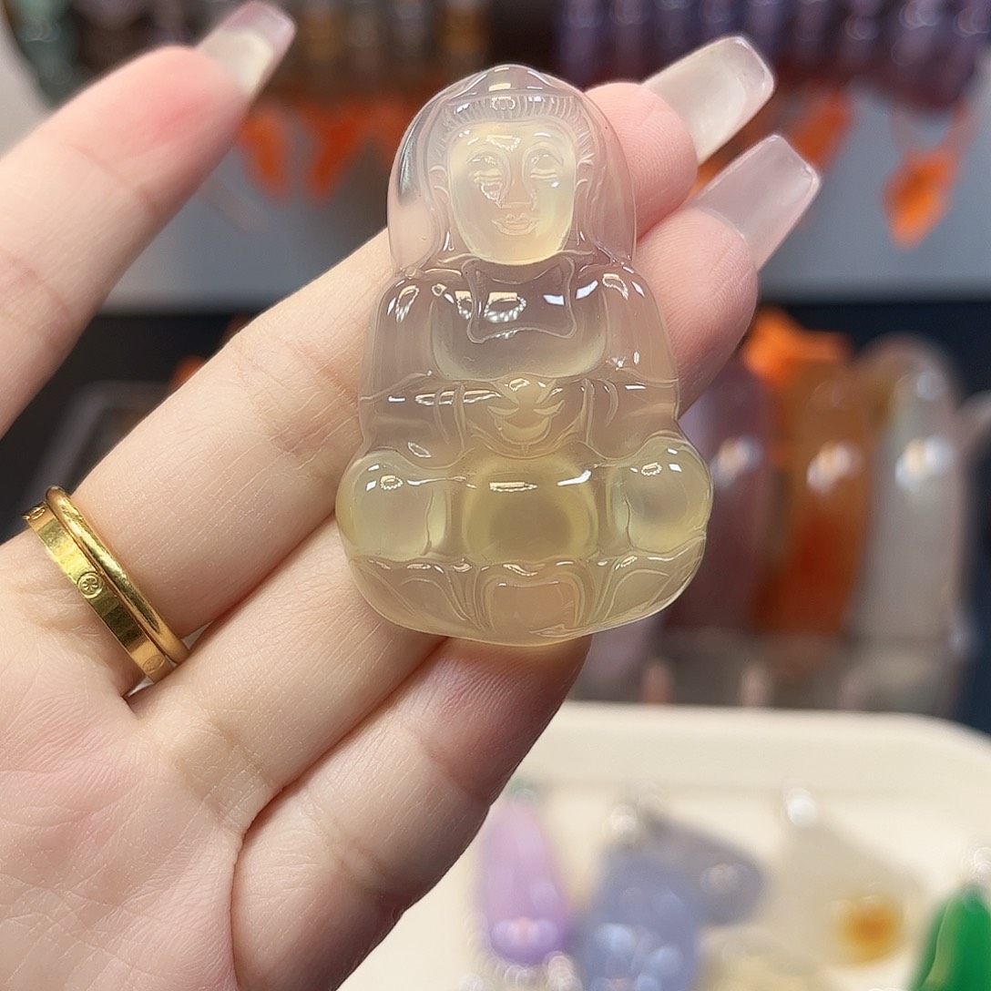 玛瑙/玉髓未镶嵌颈饰