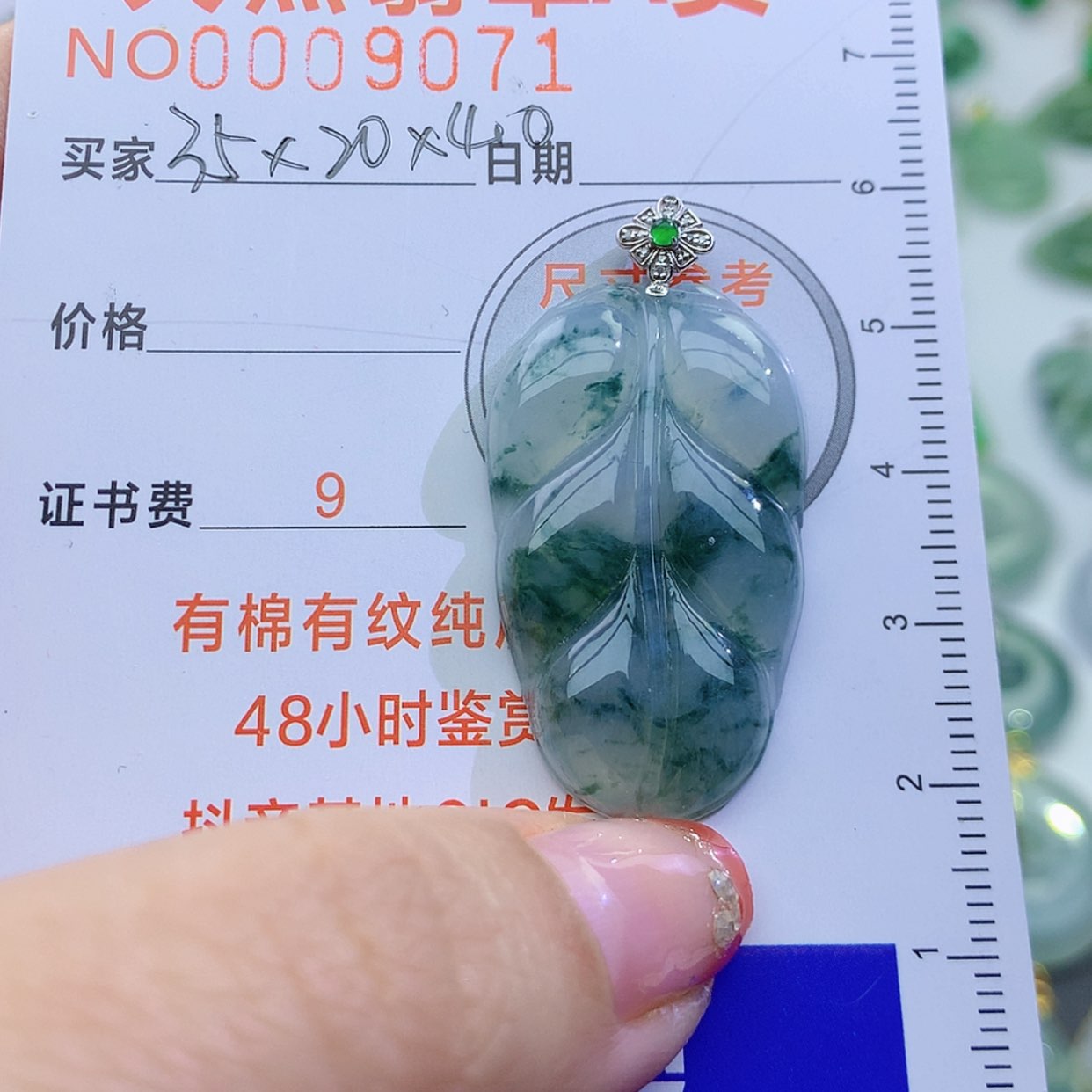 【闪购商品】翡翠颈饰未镶嵌阿*木颈饰7