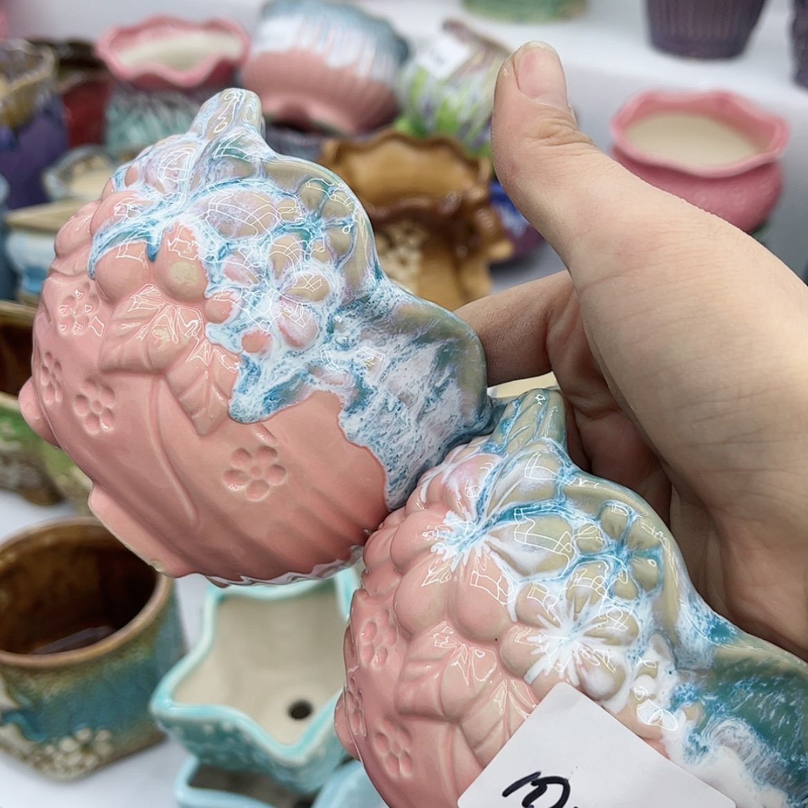 【闪购商品】陶瓷多肉绿植陶瓷花盆