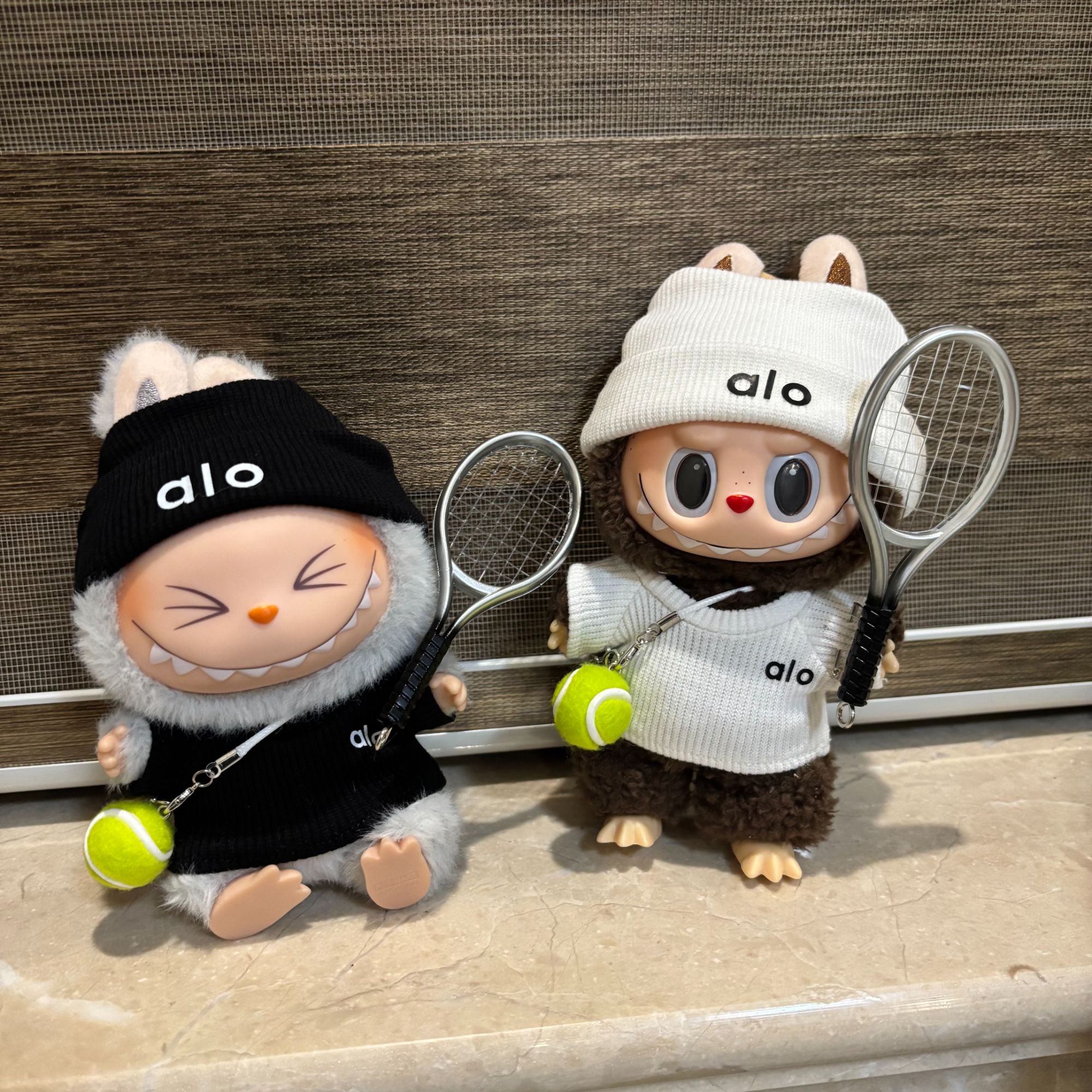 labubu一二三代坐坐派对的娃衣套装  ALO