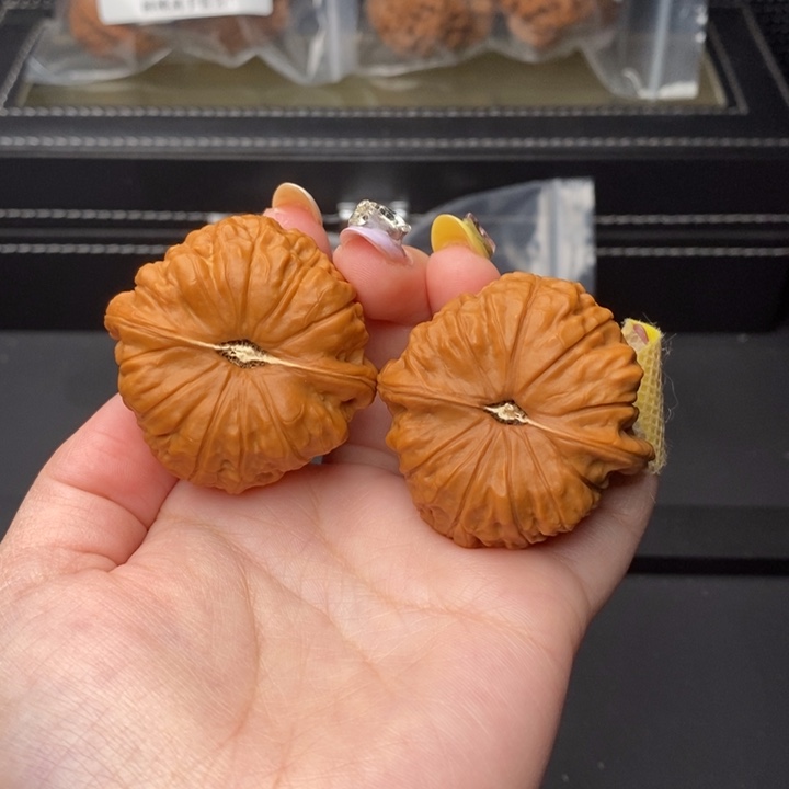 把件文玩核桃南瓜43肥底