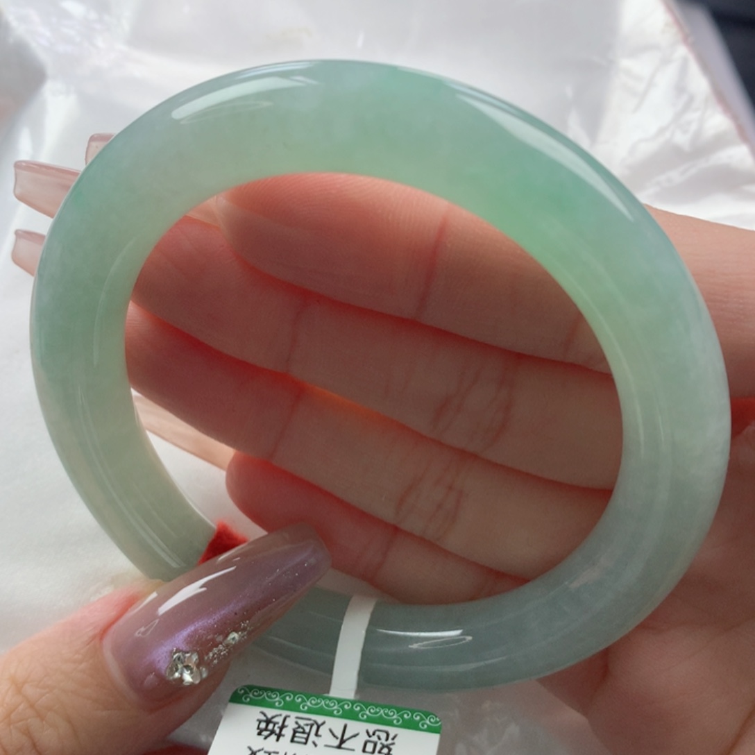 未镶嵌手镯翡翠缅甸天然翡翠A货56