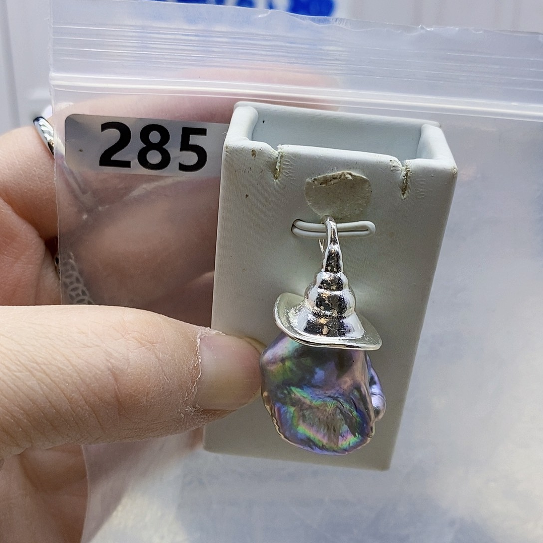 颈饰合金淡水珍珠