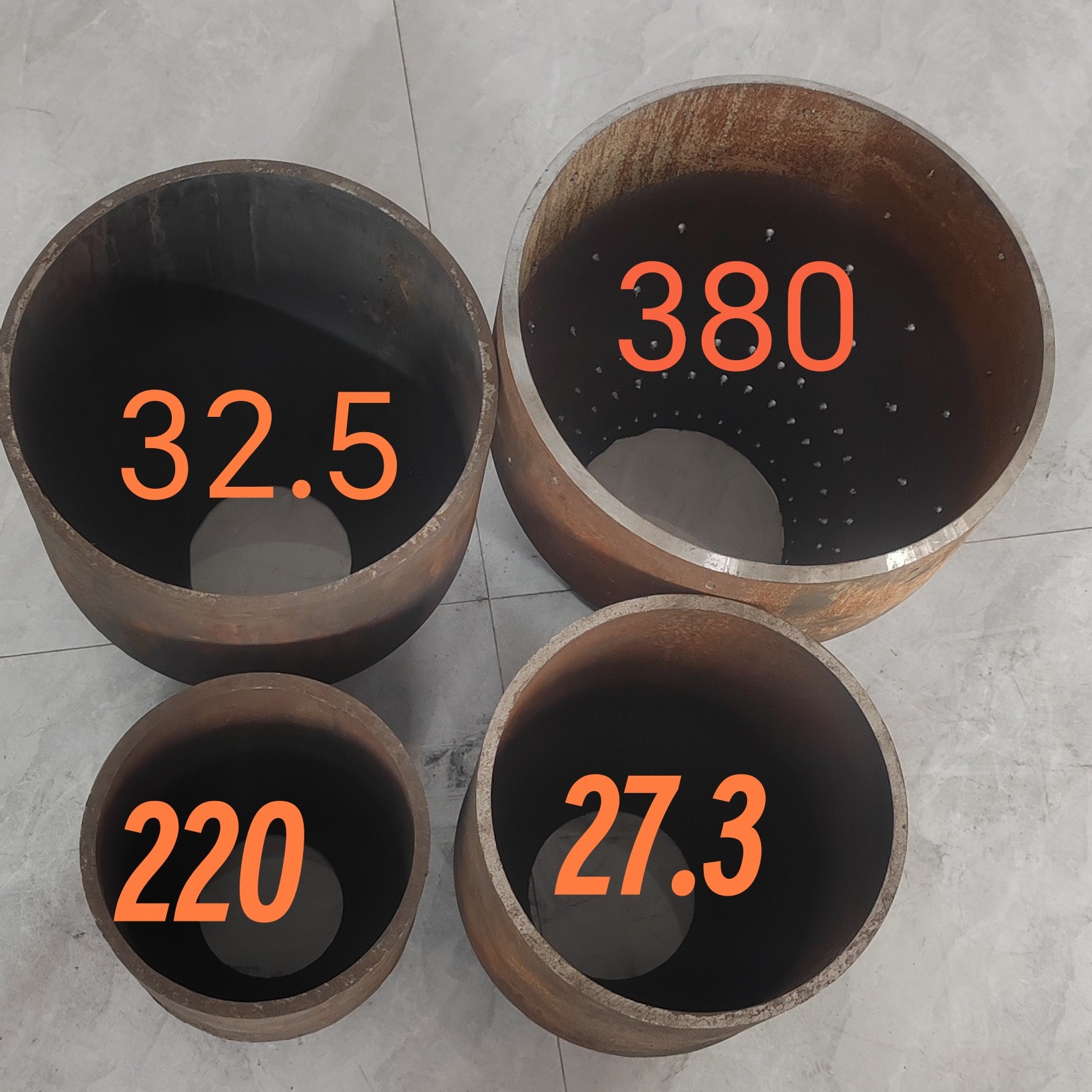 一体成型收口内胆 