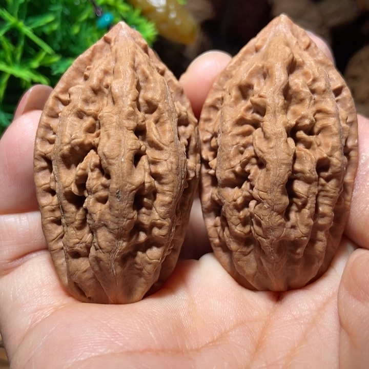 把件文玩核桃东北楸子小雪46