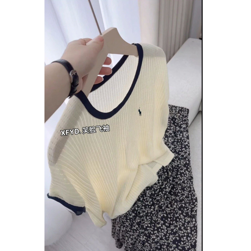 【黑色】3819超柔软新款高品质圆领针织上衣