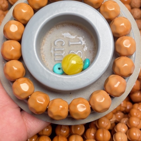 【闪购商品】猴头核桃手串牙***阳奶酪