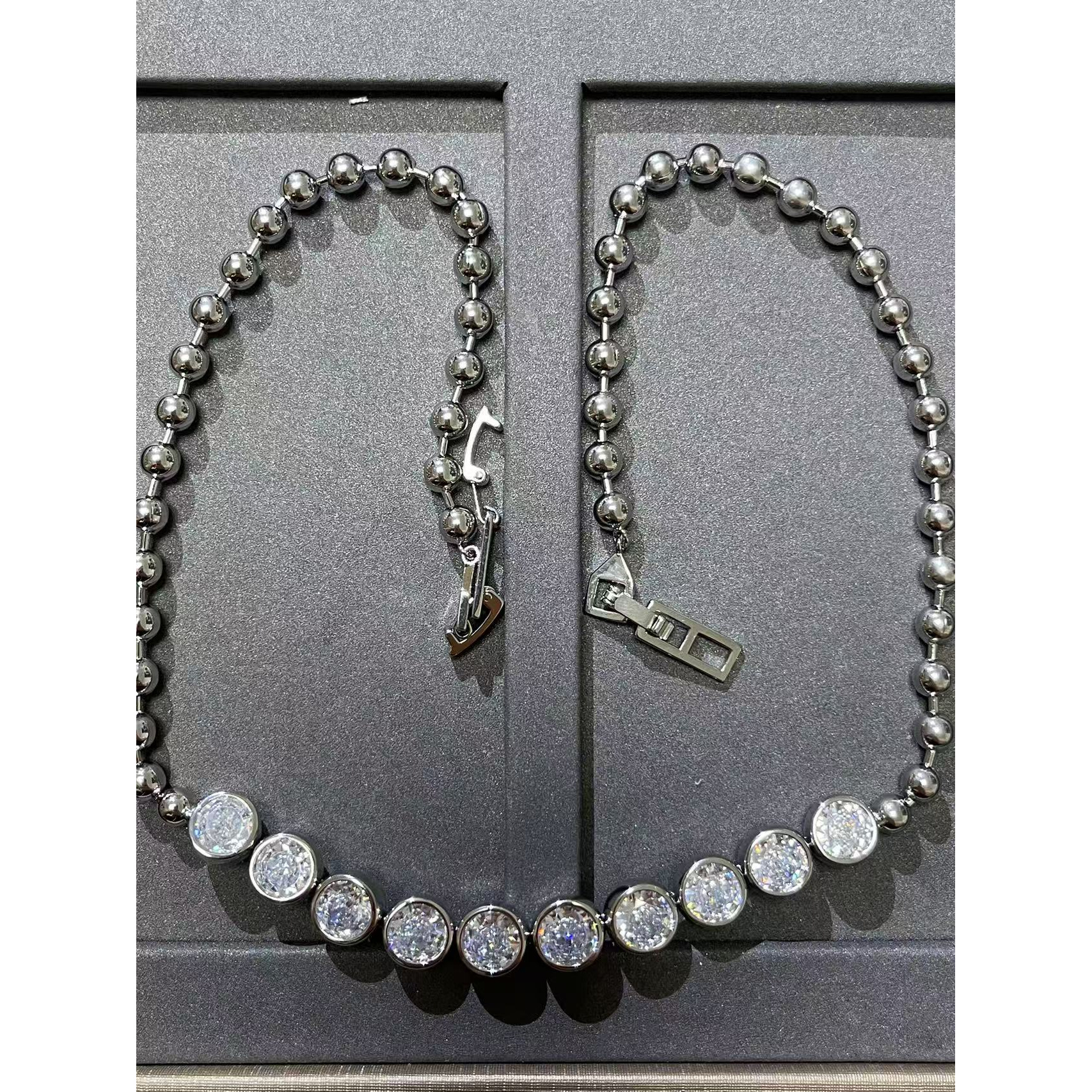 项链 福玺甄选白气泡项链2089