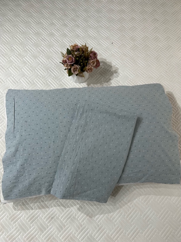 双层纱印花枕套48*74微瑕～A622