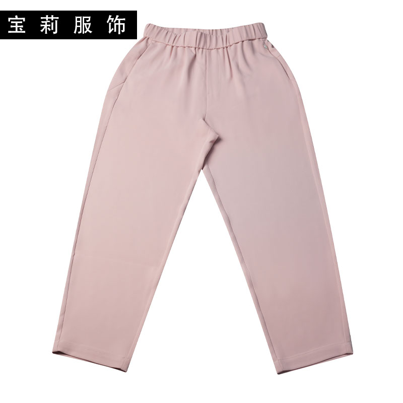 2023春秋季薄款休闲长裤柔软无痕夏季凉感长裤速干直筒裤8128