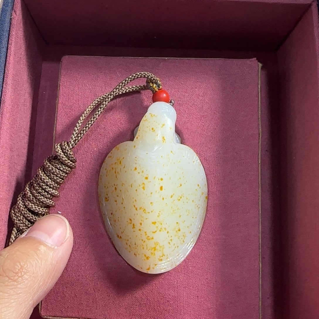 和田玉挂件未镶嵌