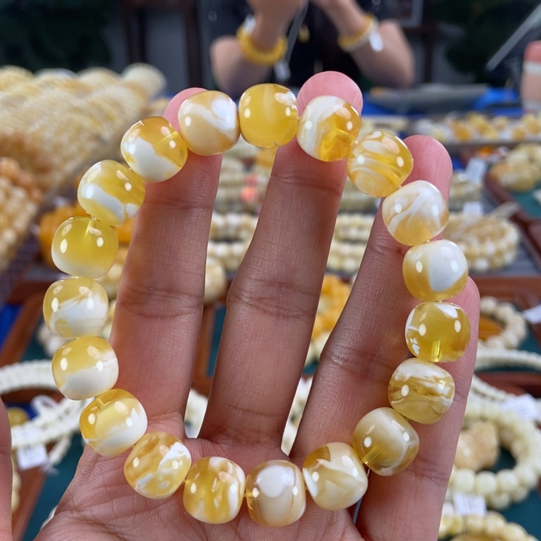 未镶嵌琥珀珠宝奇石12同料金瓷白老型19.75