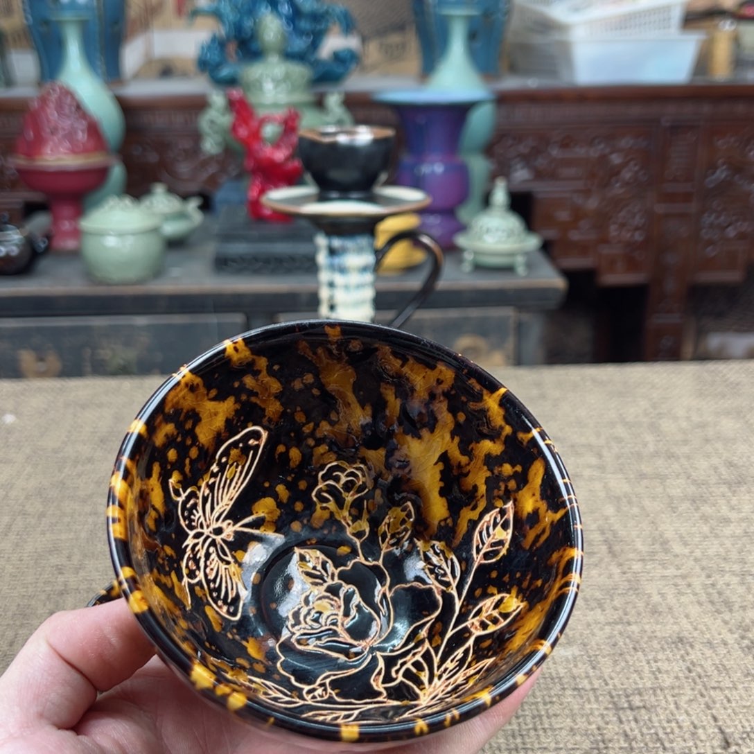 瓷片陶瓷艺术瓷器摆件