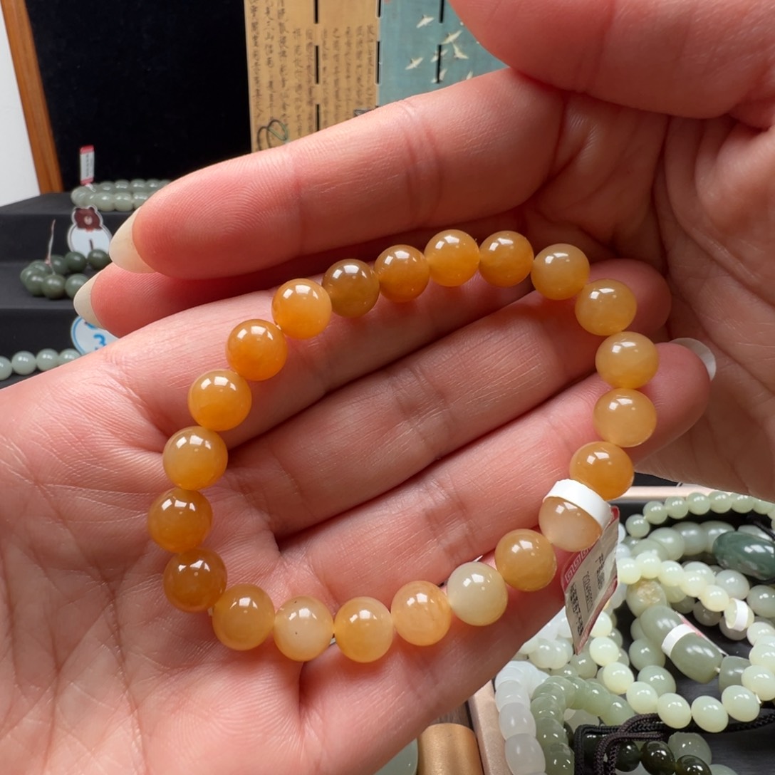 和田玉手链未镶嵌