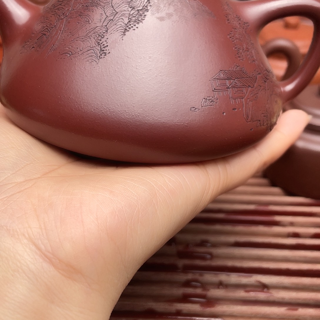 紫砂茶壶高****c紫砂壶全手工
