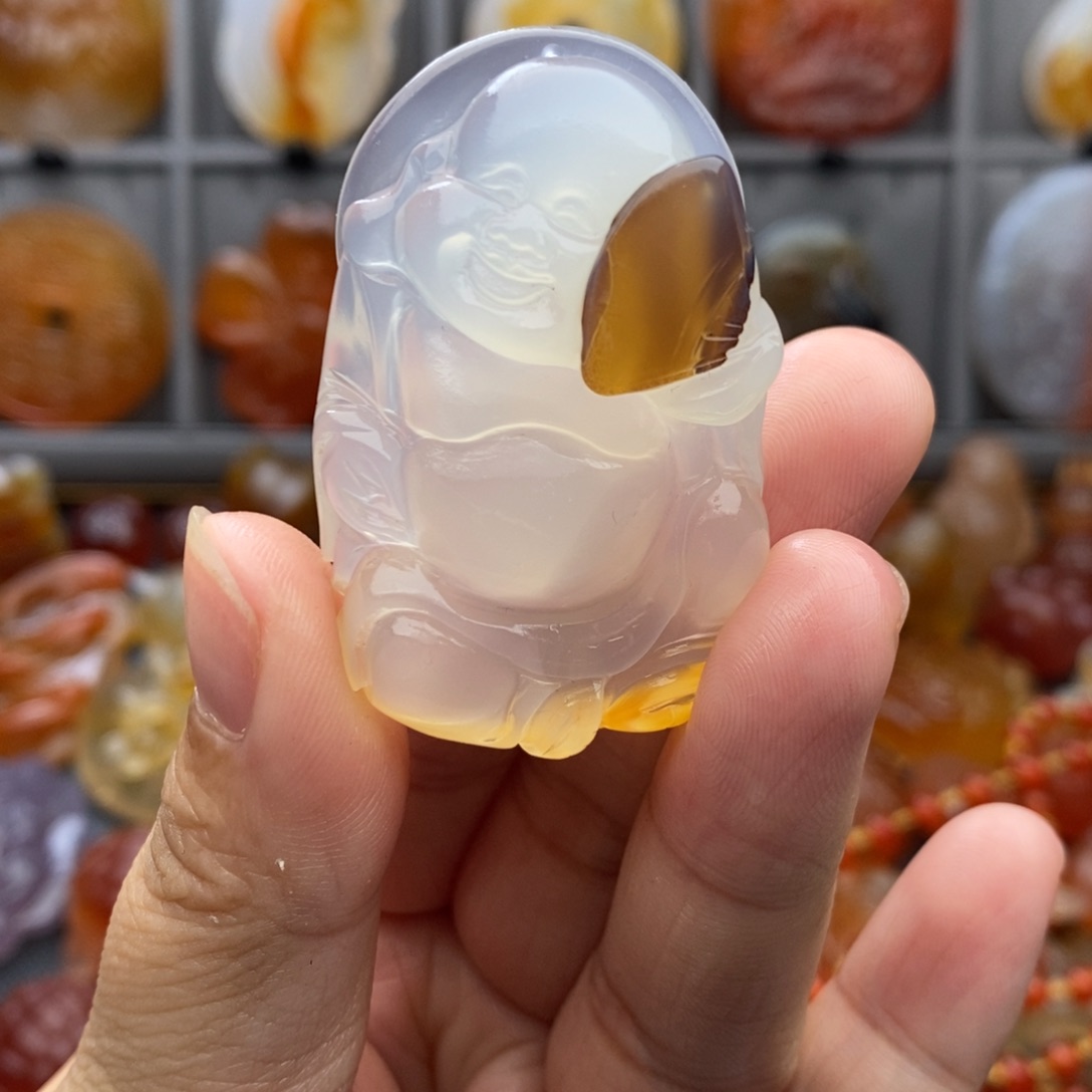 玛瑙/玉髓未镶嵌颈饰