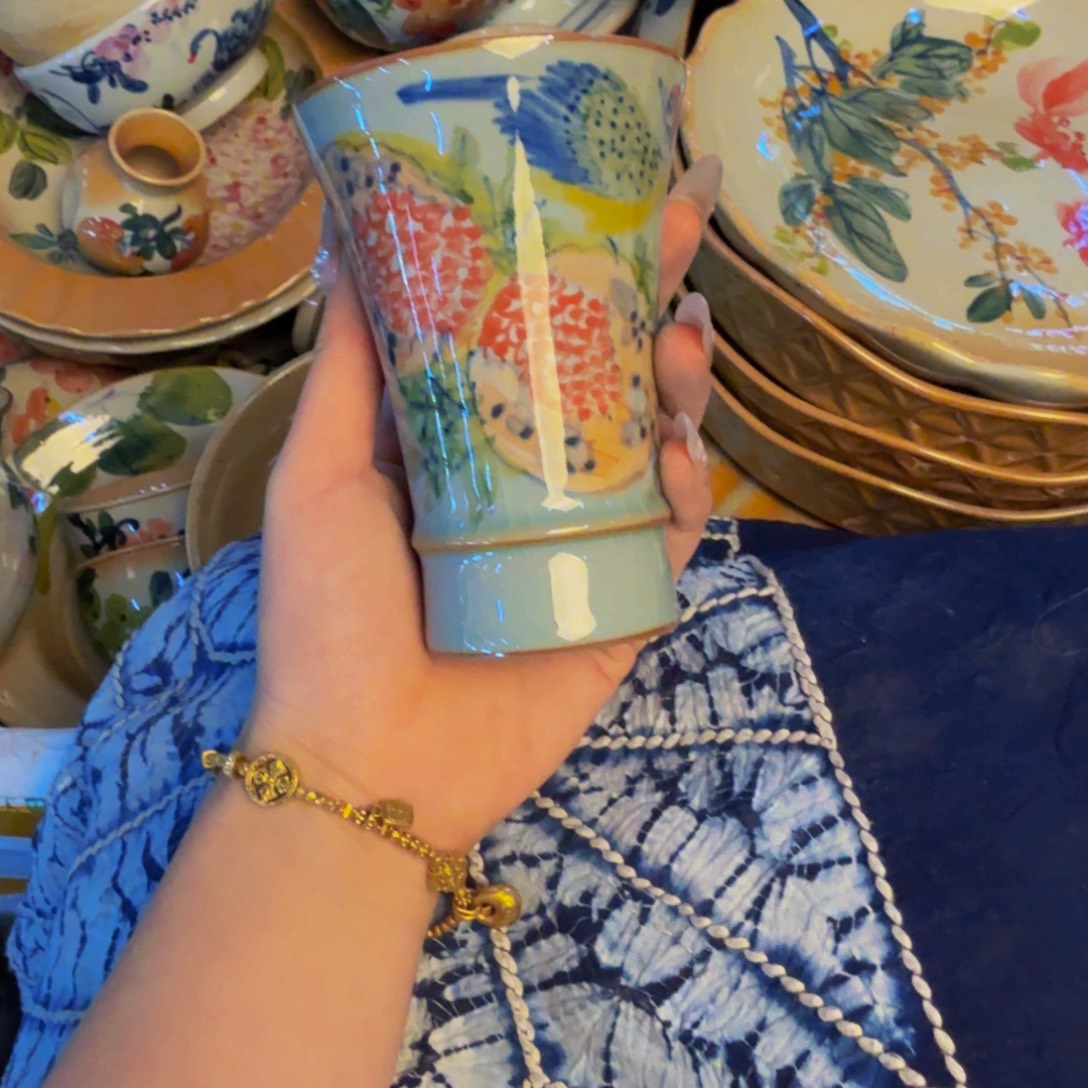 瓷片景德镇陶瓷手工手绘