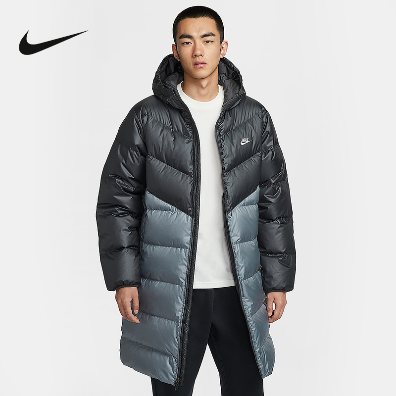 NIKE/耐克男子 WINDRUNNER STMNT厚中长款羽绒服 HV2720061