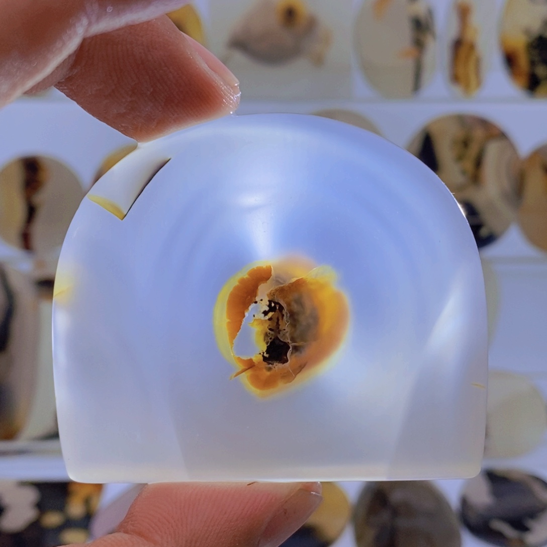 玛瑙/玉髓吊坠(不含链)未镶嵌微瑕61