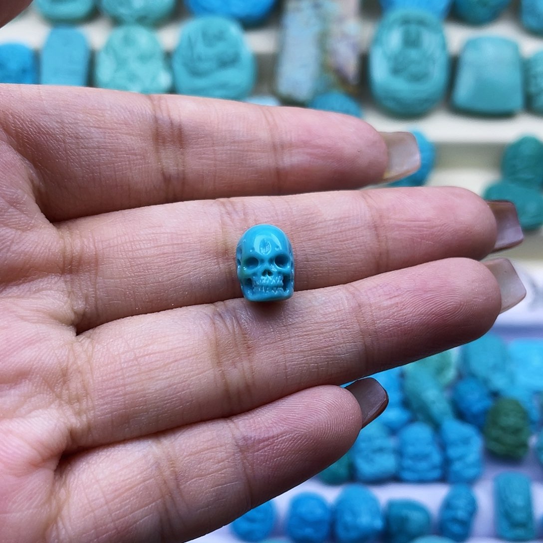 绿松石珠宝奇石未镶嵌