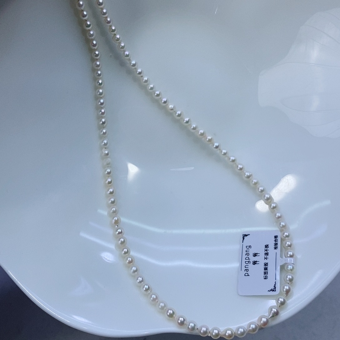 海水珍珠颈饰银S925镶嵌