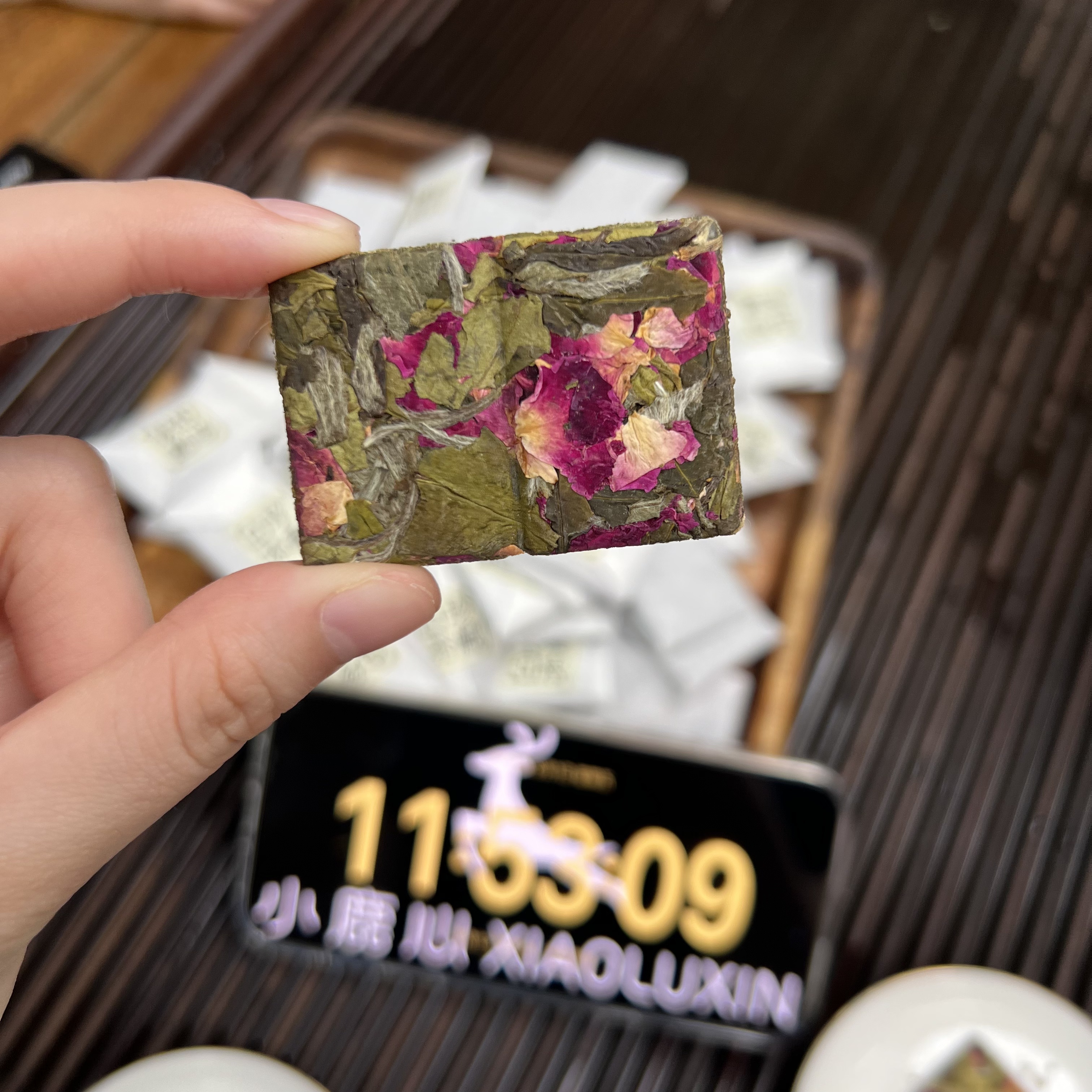 玫瑰白茶  小鹿收茶  福鼎白茶+玫瑰 8月1