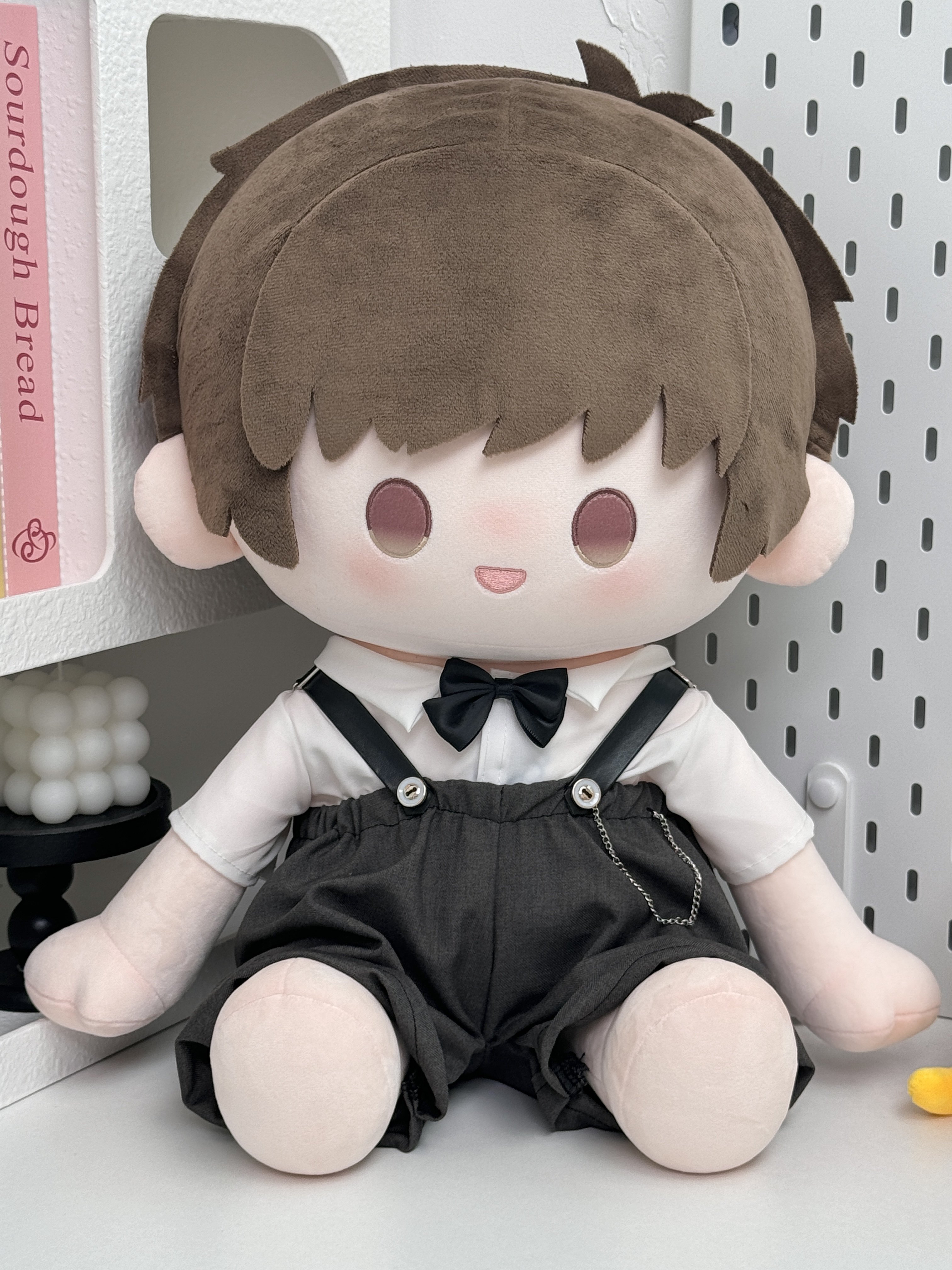 【白起】原创正版恋与制作人同人属性裸娃40cm棉花娃娃可换装