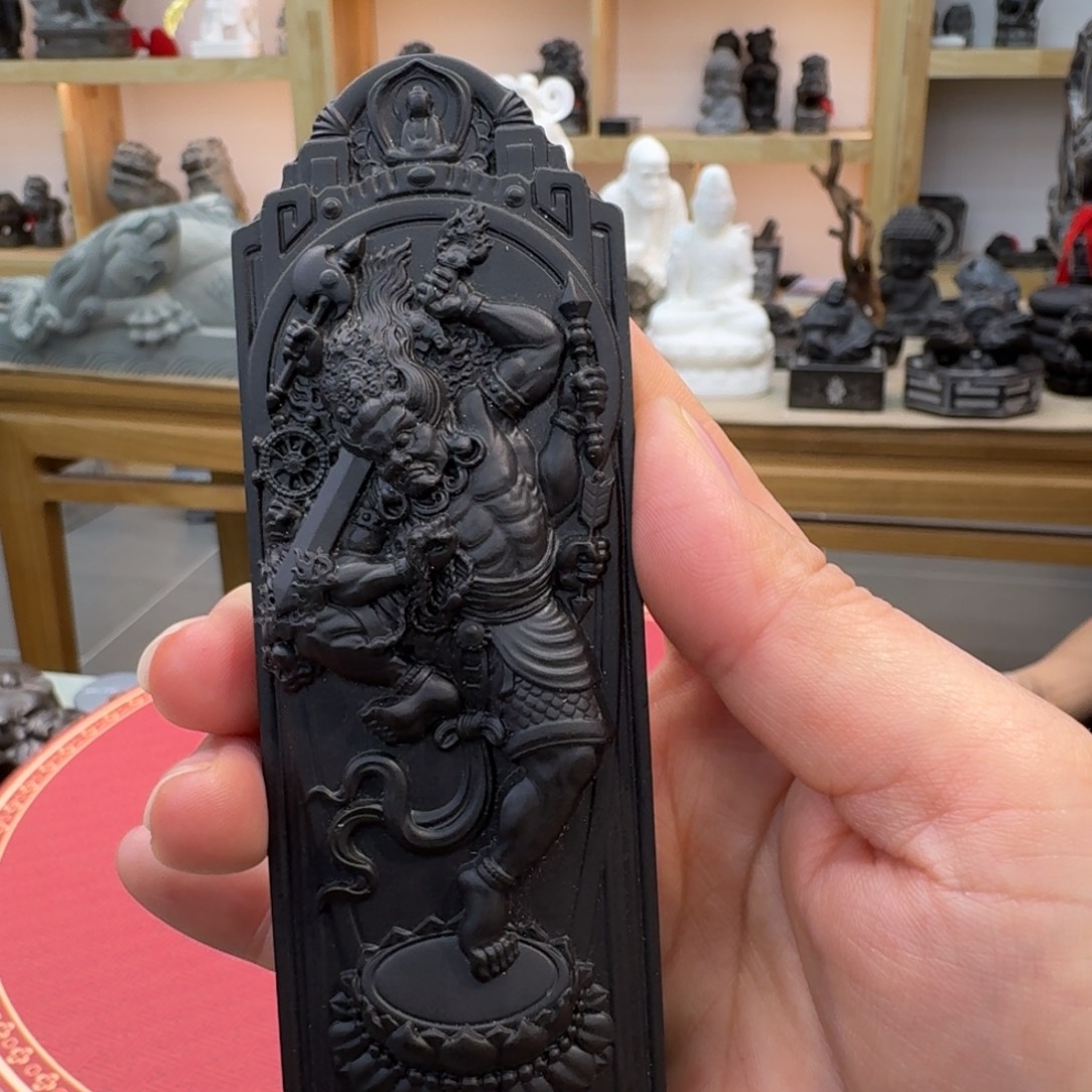 西安石晋錾石雕手工雕刻摆件