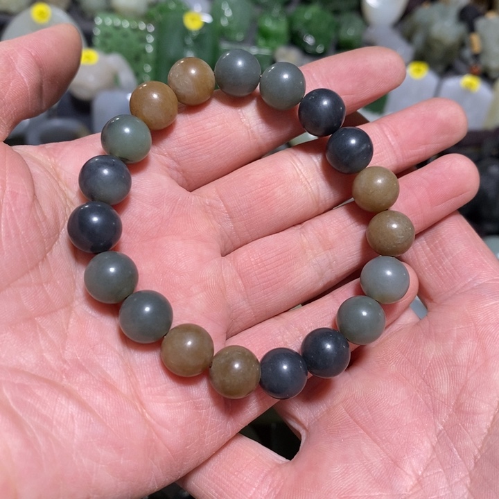 和田玉手链未镶嵌