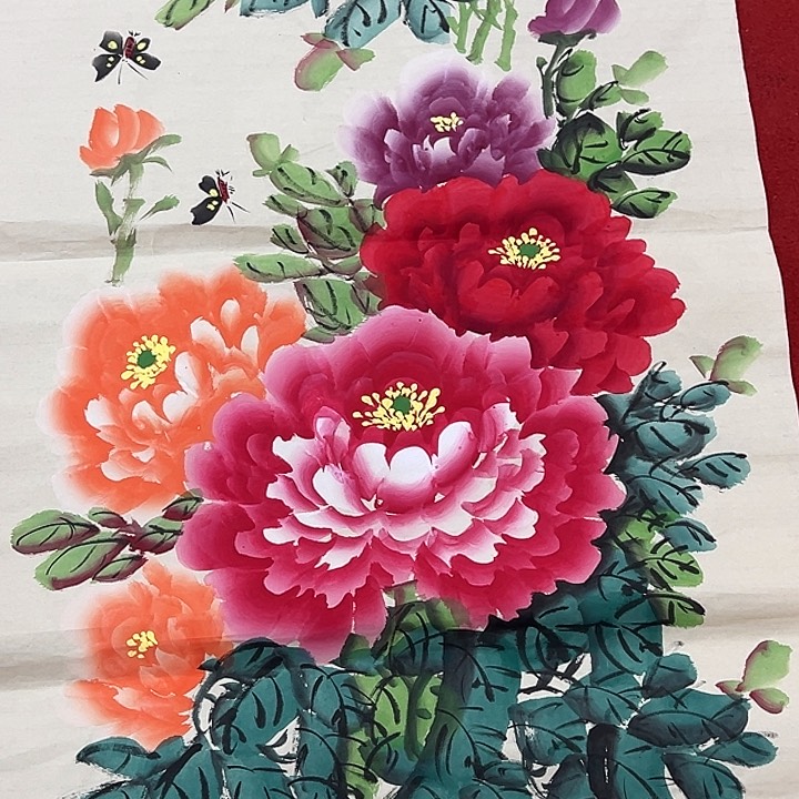 竖款山水作品喜欢欣赏一下吧……