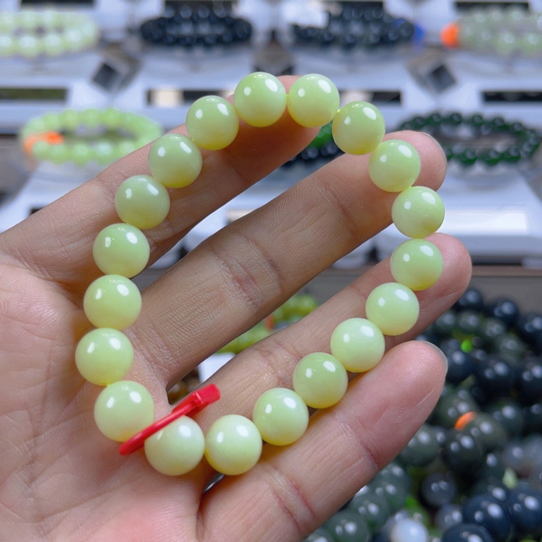 和田玉手链未镶嵌