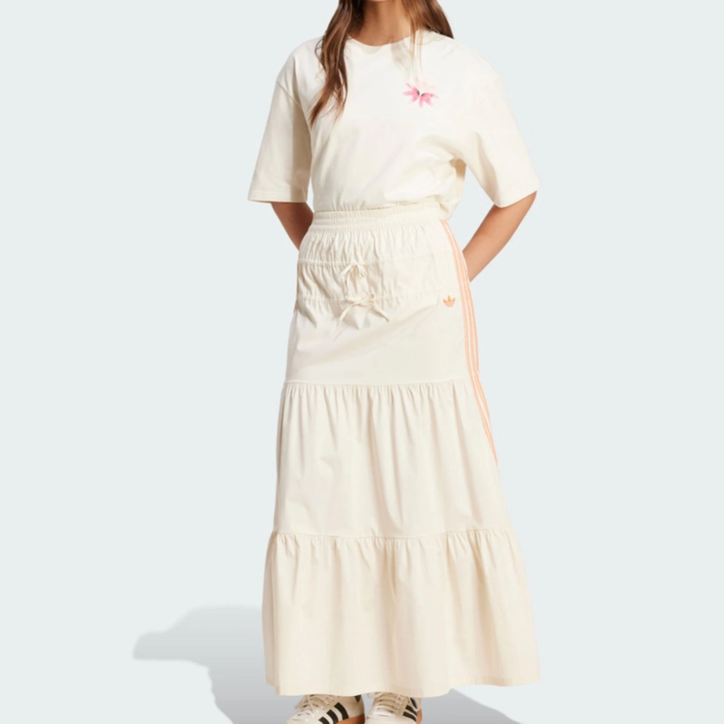 adidas/阿迪达斯时尚百搭 中腰常规半身裙运动半身裙女款KC0768