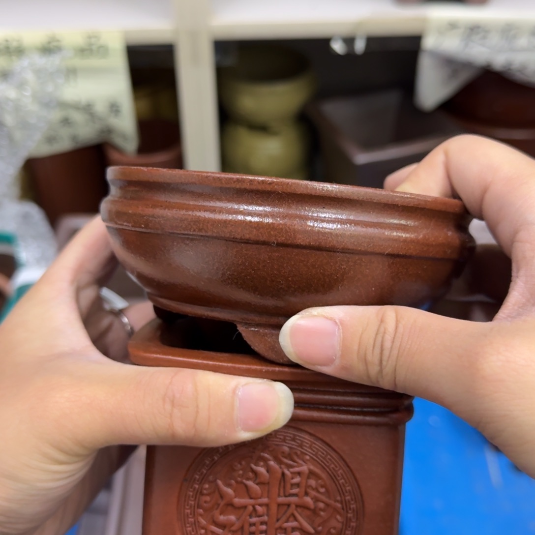 紫砂花盆宜兴紫砂瑕疵福利