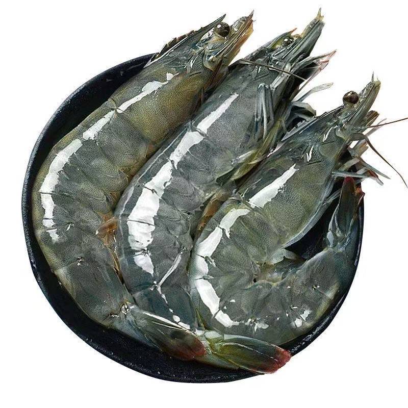 【楠姐】4斤海水大虾13-16厘米/只 12-15只/斤整盒4斤薄碎冰锁鲜719