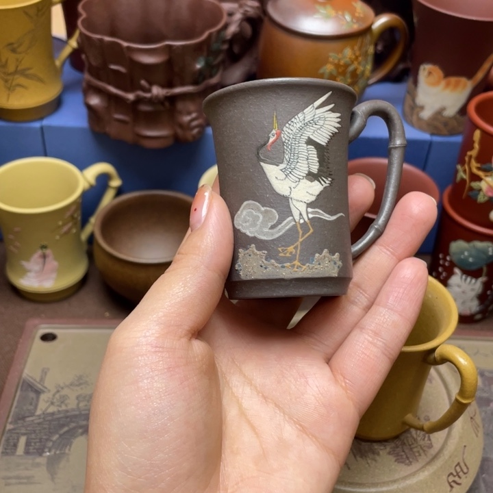 紫砂茶杯紫砂主人杯