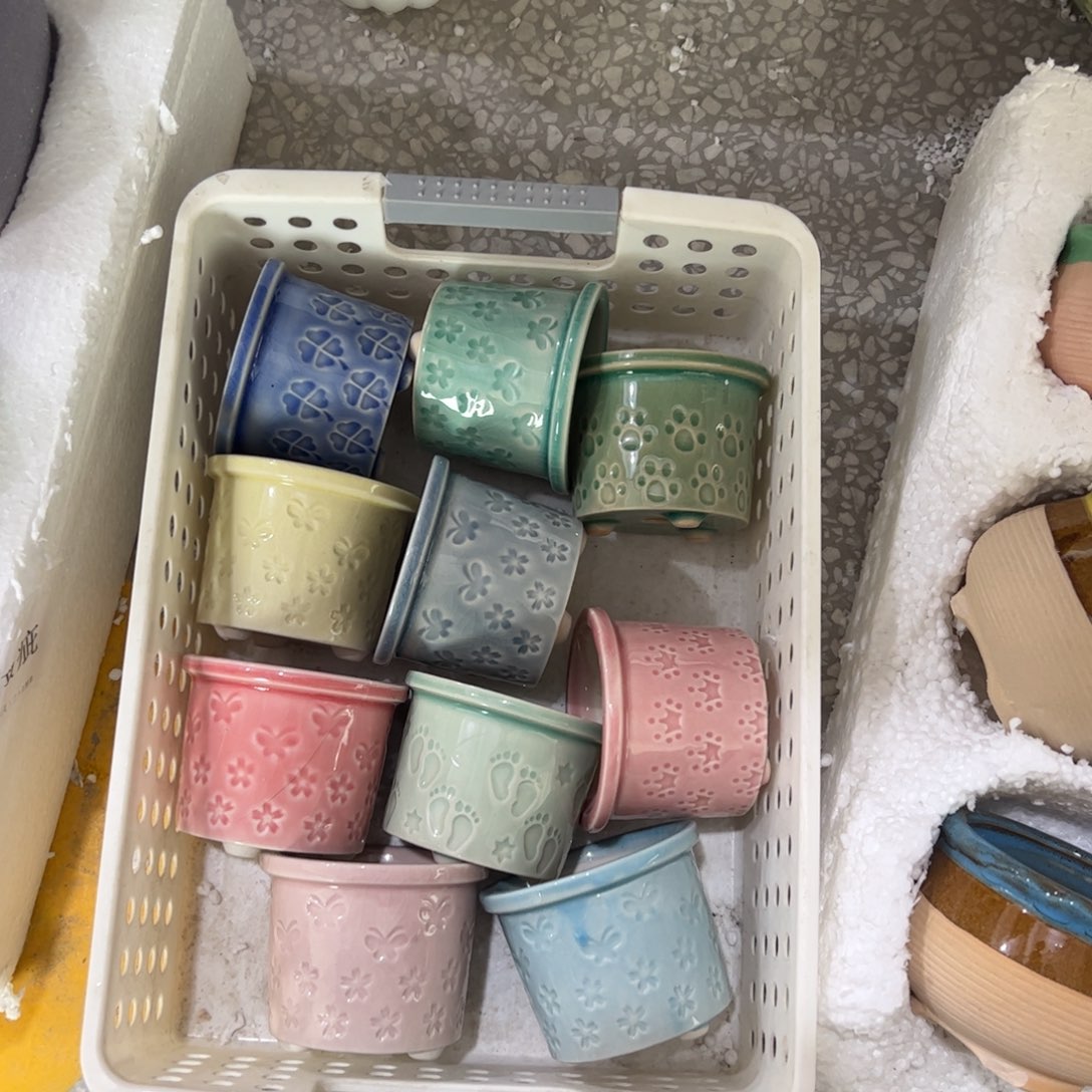 陶瓷陶瓷多肉花盆@@1683