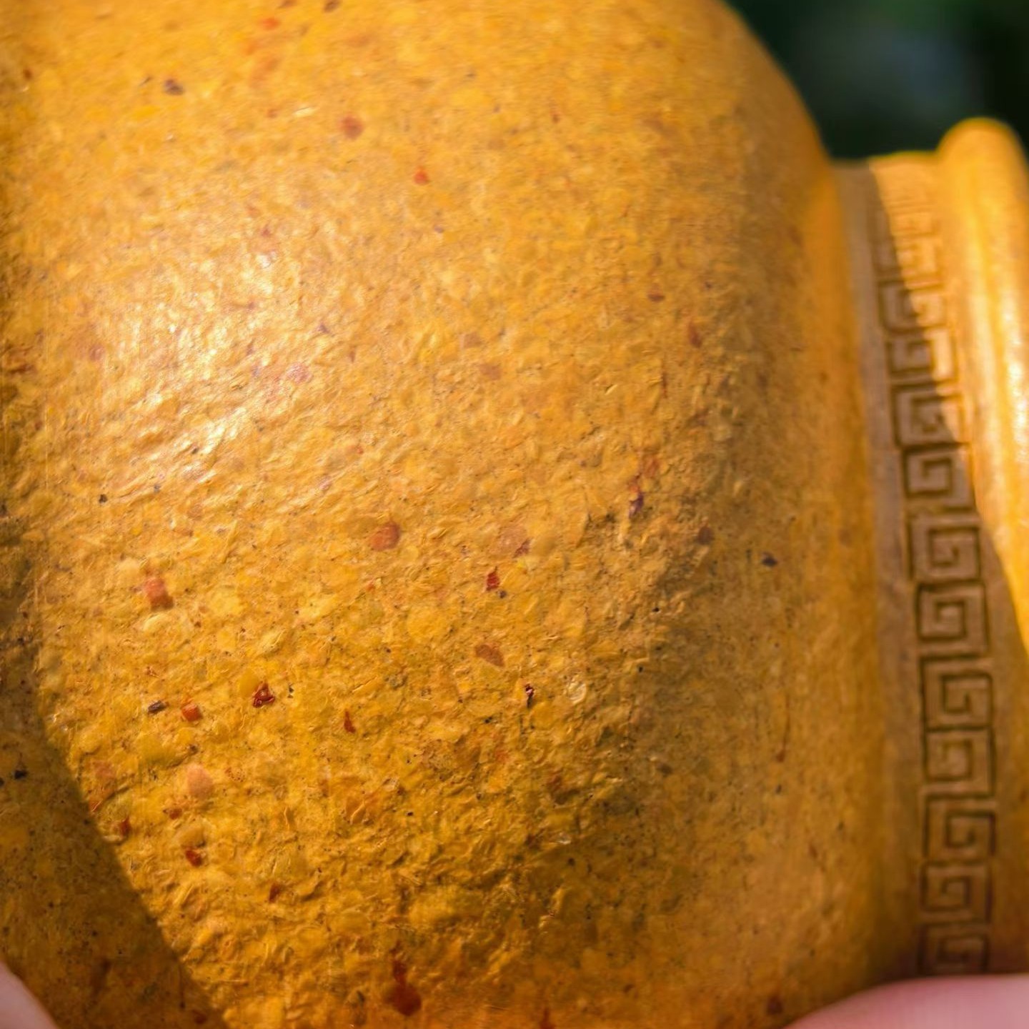 老档口黄金段二十目手工泥制作主人杯